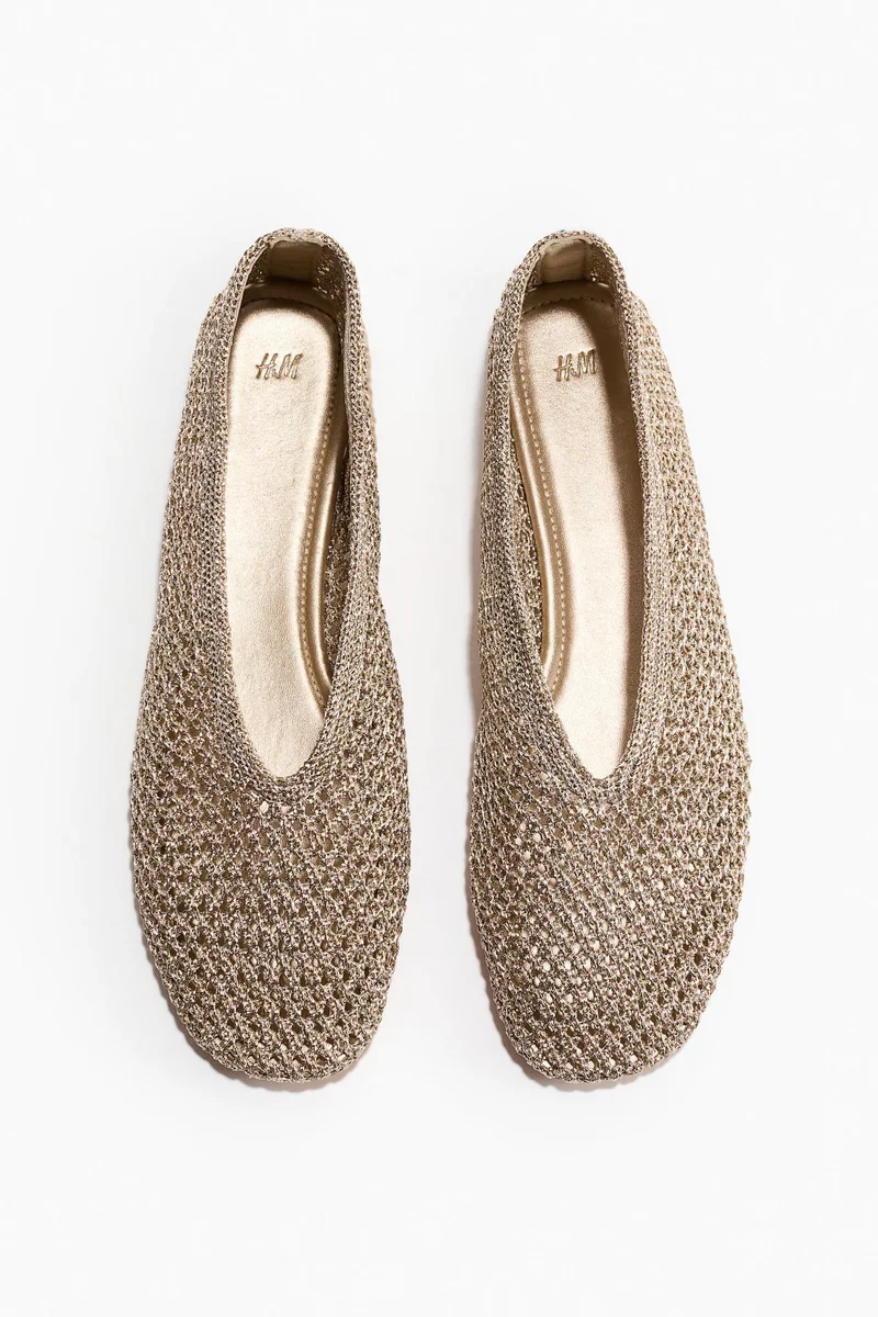 H&M Braided ballet flats